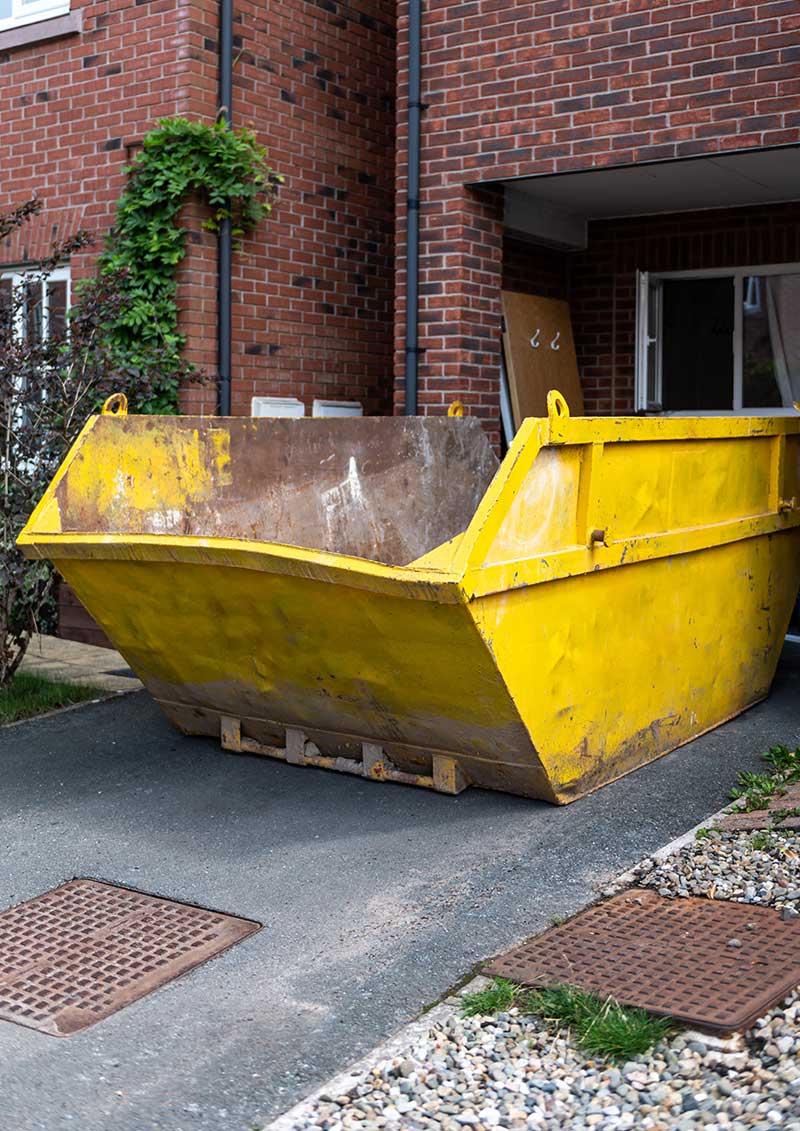 Skip hire for garden clearance