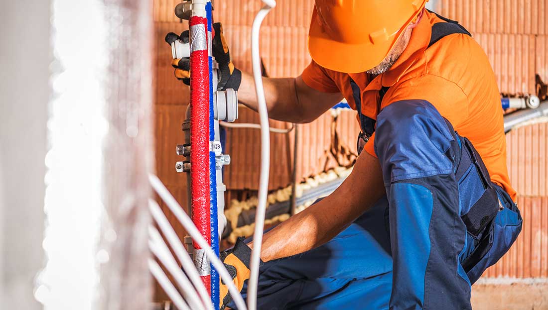 Hiring a professional tradesperson